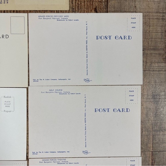 Vintage 70's Postcard Bundle Pack States Montana Indiana Minnesota Wisconsin - Picture 16 of 16